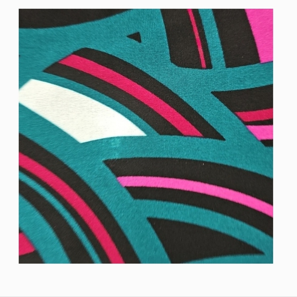 Worthington Abstract Print Multi-color Top, GUC, Size 2X - Picture 5 of 11